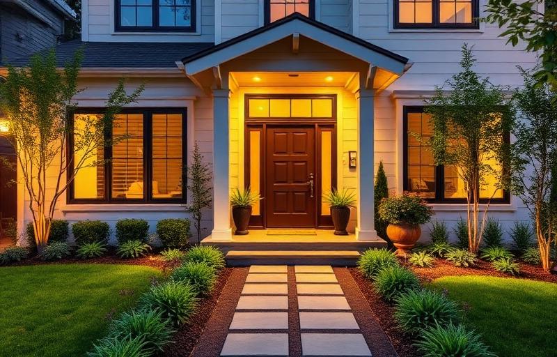 Beautiful home exterior